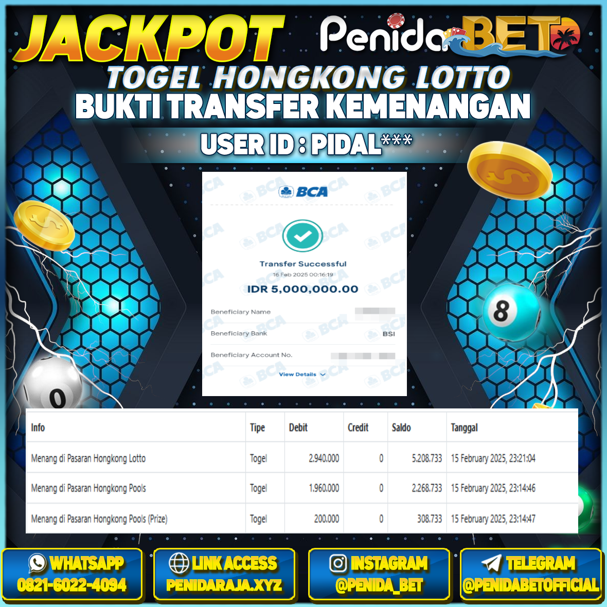 Penidabet : Situs Togel Dan Toto Slot Terpercaya Di Indonesia