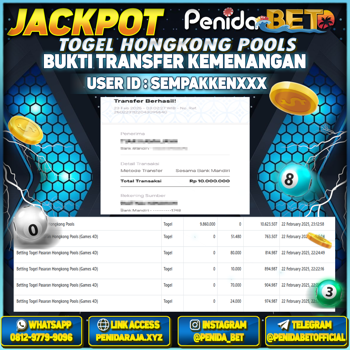 Penidabet : Situs Togel Dan Toto Slot Terpercaya Di Indonesia