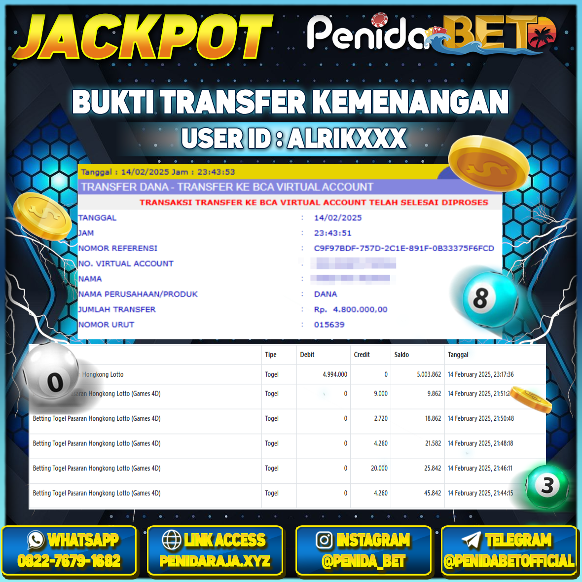 Penidabet : Situs Togel Dan Toto Slot Terpercaya Di Indonesia
