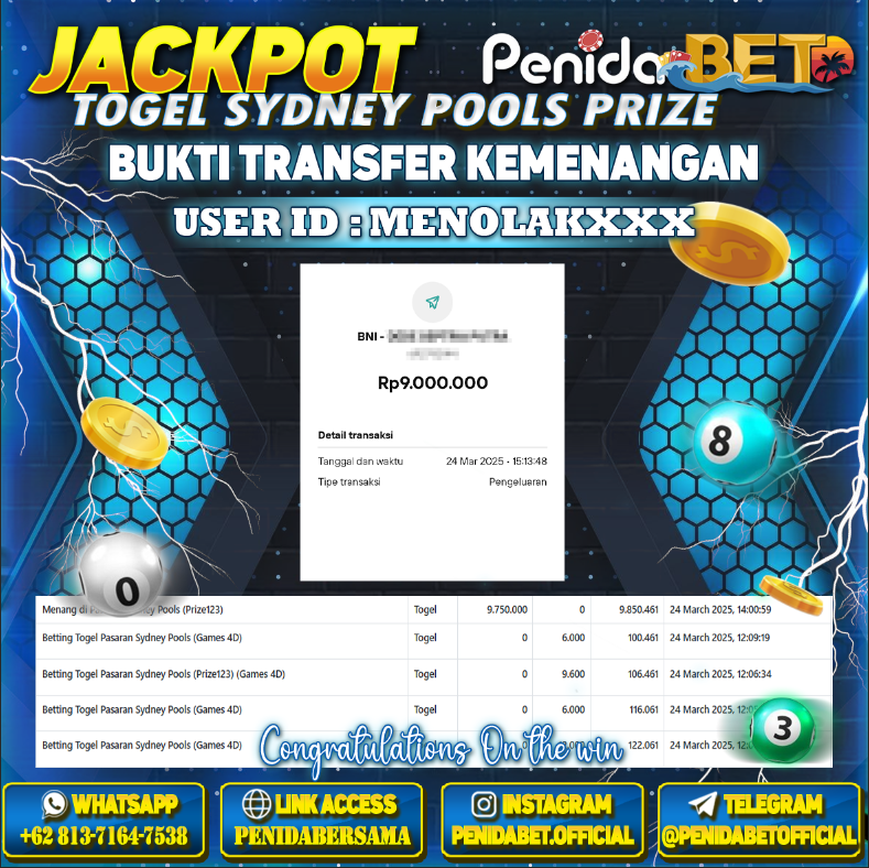Penidabet : Situs Togel Dan Toto Slot Terpercaya Di Indonesia