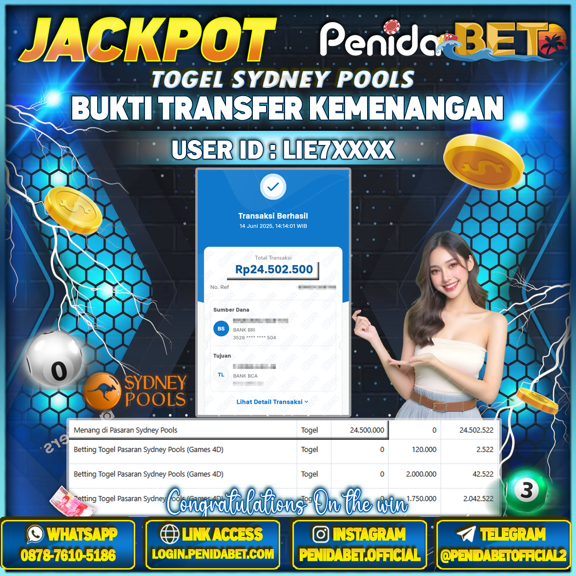 Penidabet : Situs Togel Dan Toto Slot Terpercaya Di Indonesia