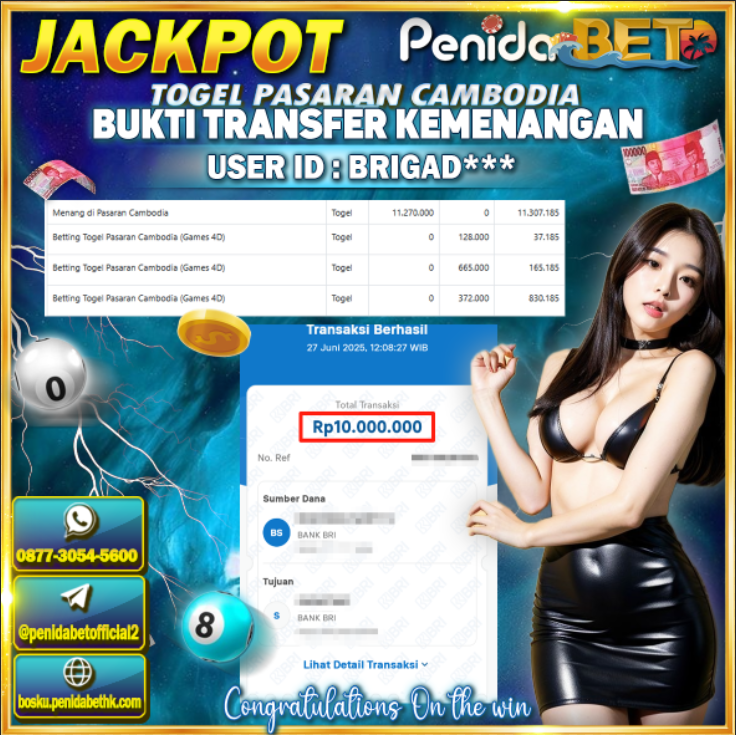 Penidabet : Situs Togel Dan Toto Slot Terpercaya Di Indonesia