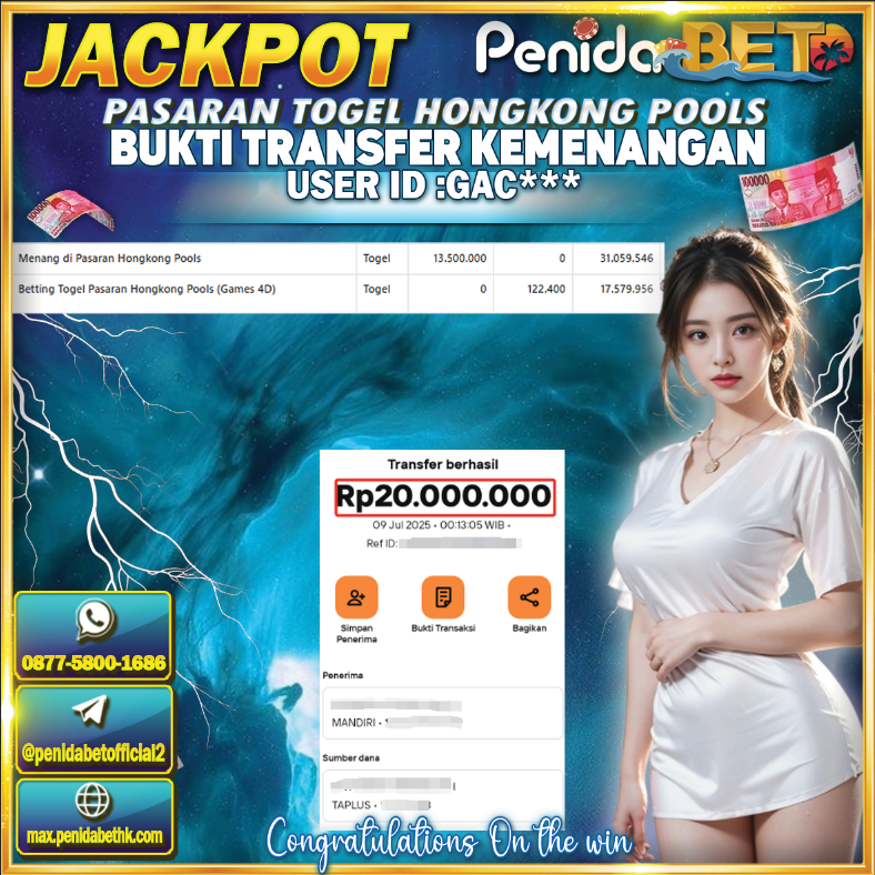 Penidabet : Situs Togel Dan Toto Slot Terpercaya Di Indonesia