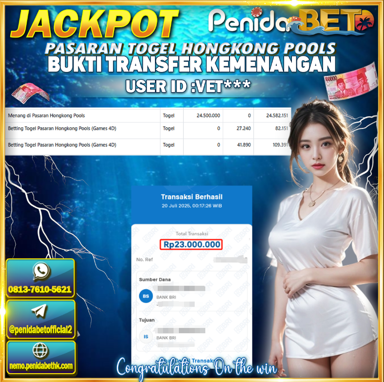 Penidabet : Situs Togel Dan Toto Slot Terpercaya Di Indonesia