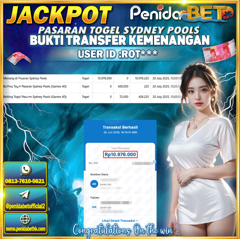 Penidabet : Situs Togel Dan Toto Slot Terpercaya Di Indonesia