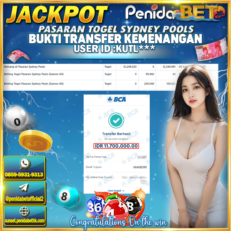 Penidabet : Situs Togel Dan Toto Slot Terpercaya Di Indonesia