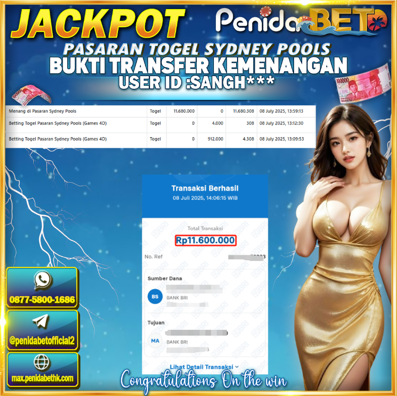 Penidabet : Situs Togel Dan Toto Slot Terpercaya Di Indonesia