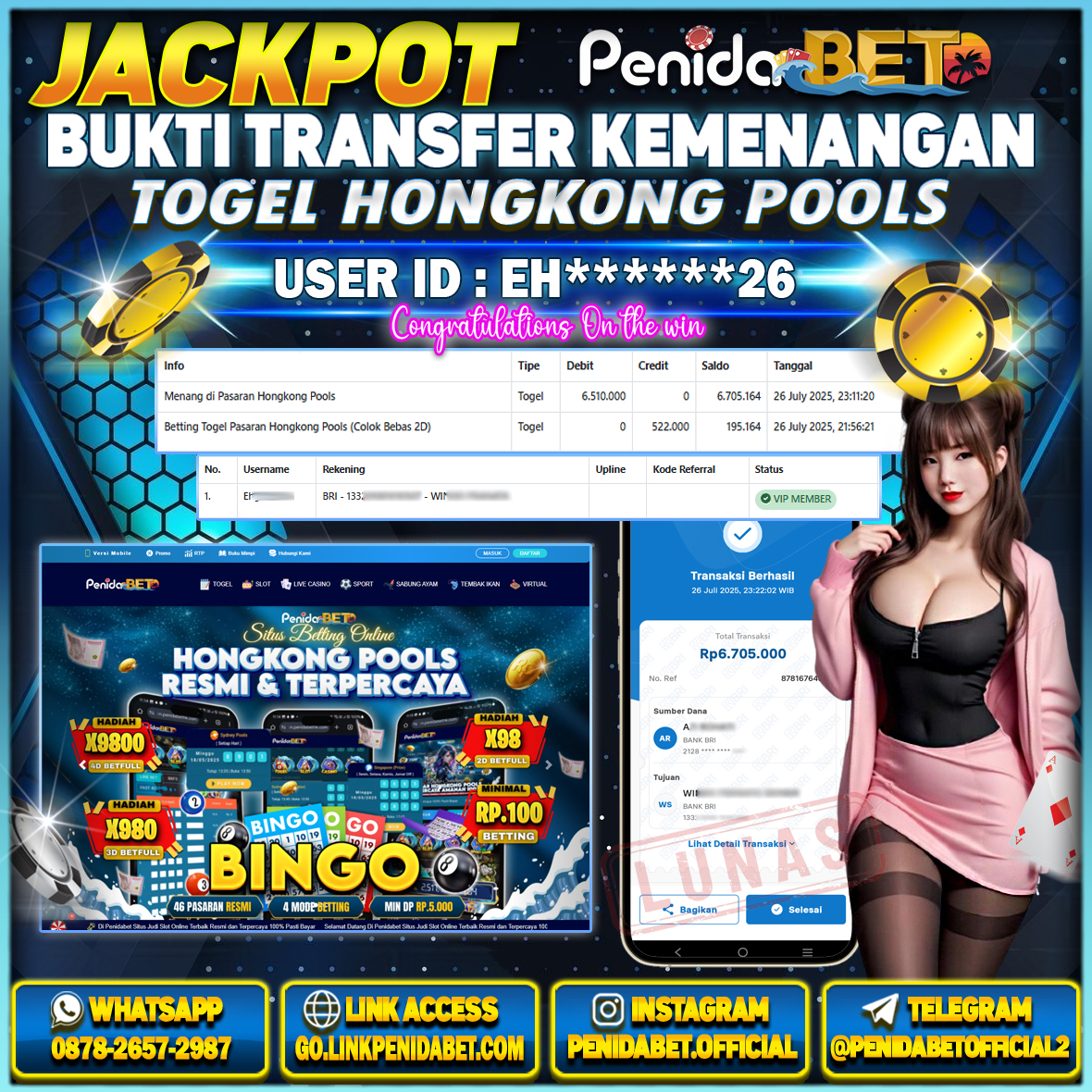 Penidabet : Situs Togel Dan Toto Slot Terpercaya Di Indonesia