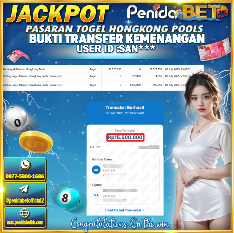 Penidabet : Situs Togel Dan Toto Slot Terpercaya Di Indonesia