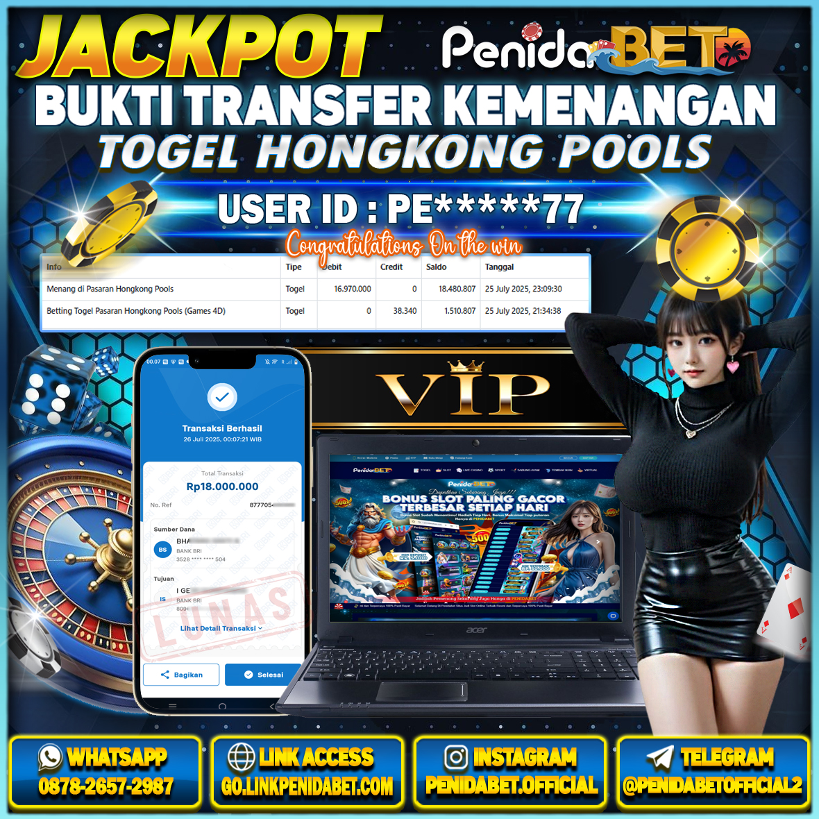 Penidabet : Situs Togel Dan Toto Slot Terpercaya Di Indonesia