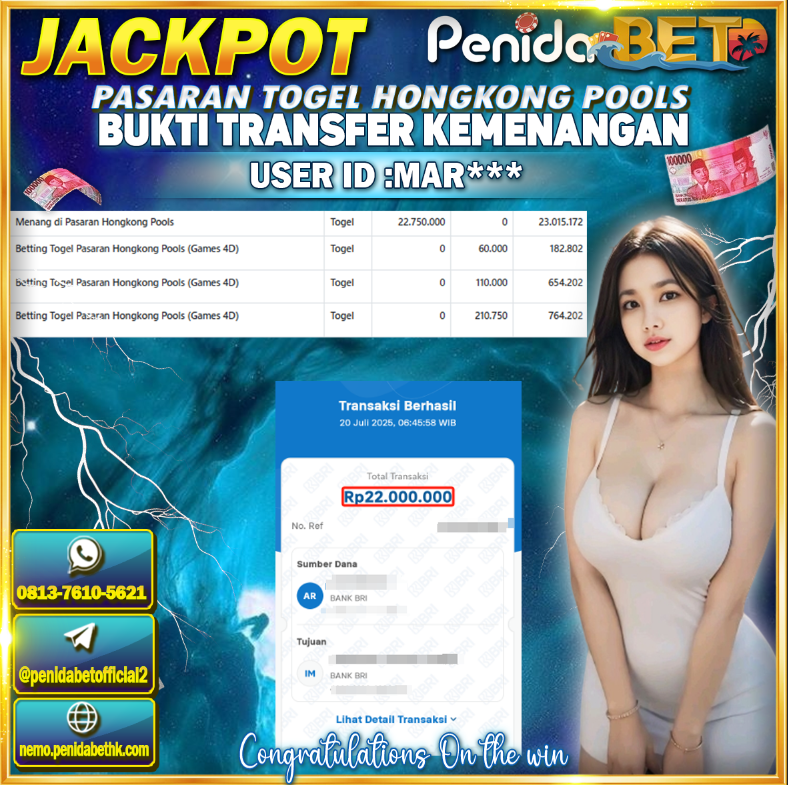 Penidabet : Situs Togel Dan Toto Slot Terpercaya Di Indonesia