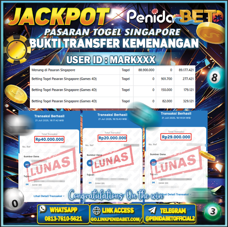 Penidabet : Situs Togel Dan Toto Slot Terpercaya Di Indonesia