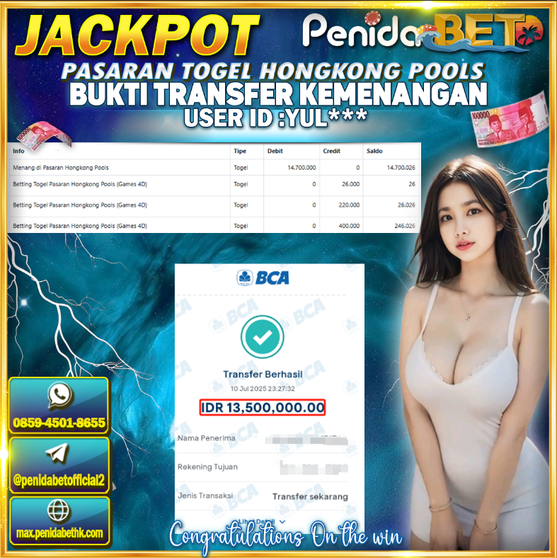 Penidabet : Situs Togel Dan Toto Slot Terpercaya Di Indonesia