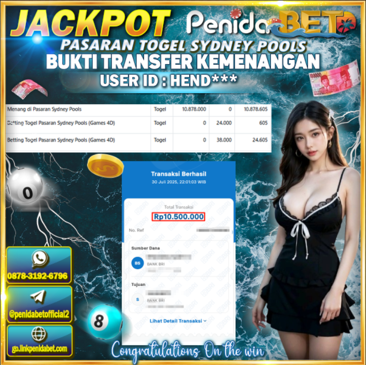Penidabet : Situs Togel Dan Toto Slot Terpercaya Di Indonesia