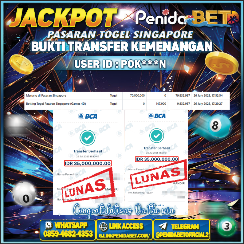 Penidabet : Situs Togel Dan Toto Slot Terpercaya Di Indonesia