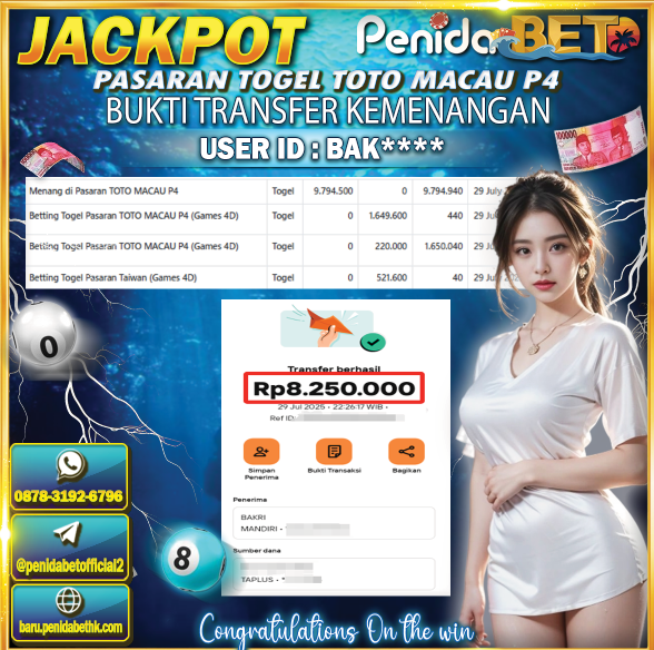 Penidabet : Situs Togel Dan Toto Slot Terpercaya Di Indonesia