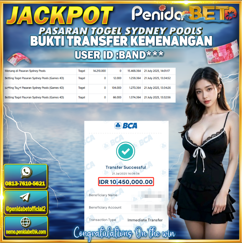 Penidabet : Situs Togel Dan Toto Slot Terpercaya Di Indonesia
