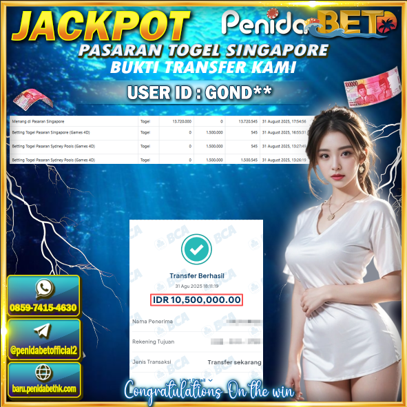 Penidabet : Situs Togel Dan Toto Slot Terpercaya Di Indonesia