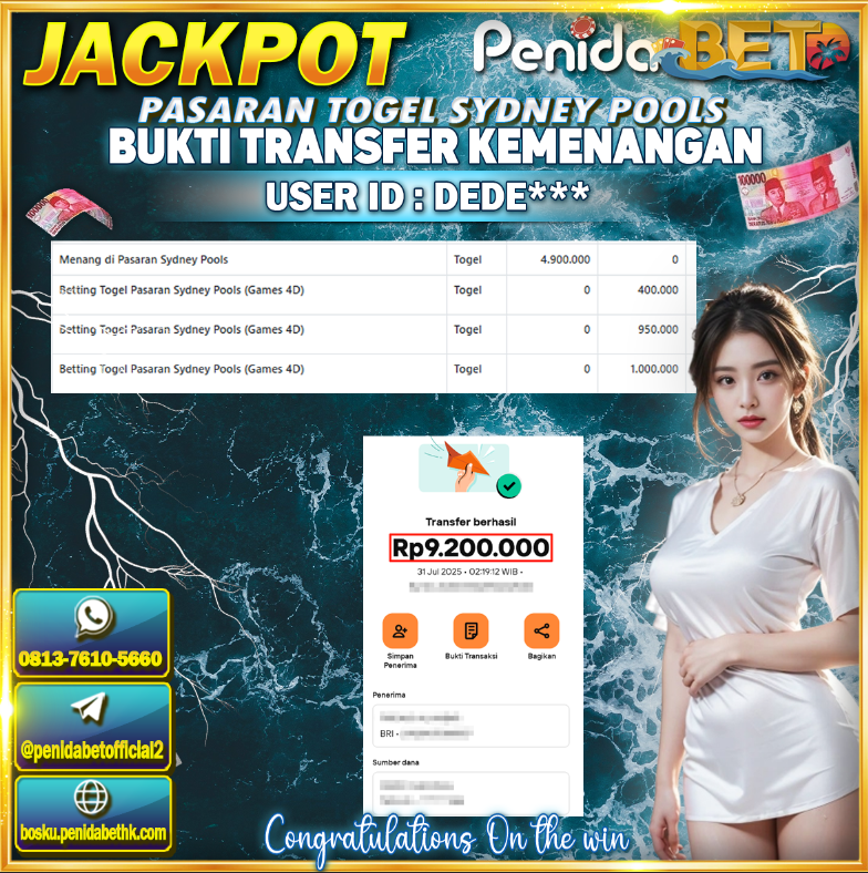 Penidabet : Situs Togel Dan Toto Slot Terpercaya Di Indonesia