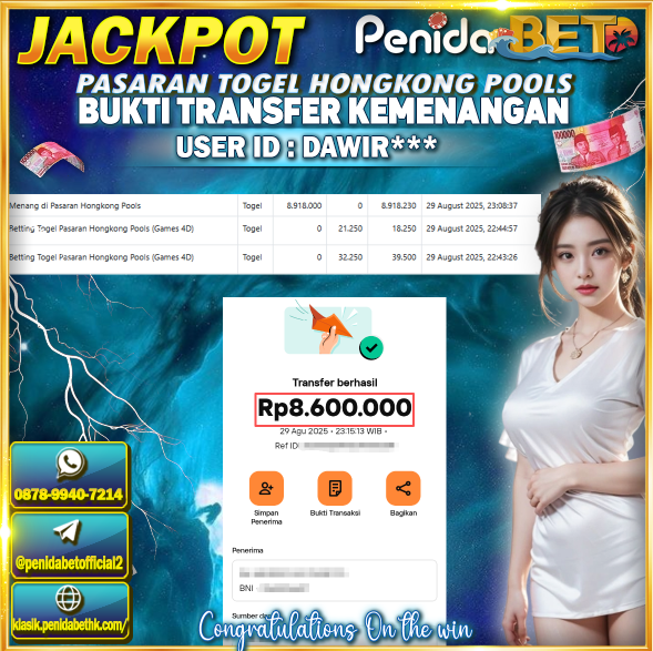 Penidabet : Situs Togel Dan Toto Slot Terpercaya Di Indonesia