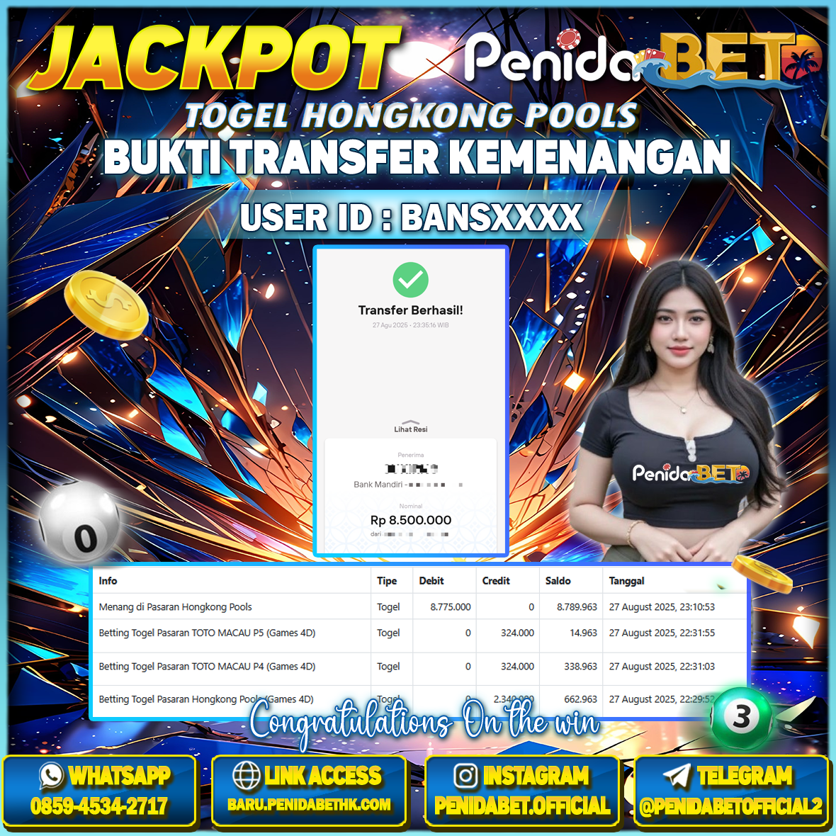 Penidabet : Situs Togel Dan Toto Slot Terpercaya Di Indonesia