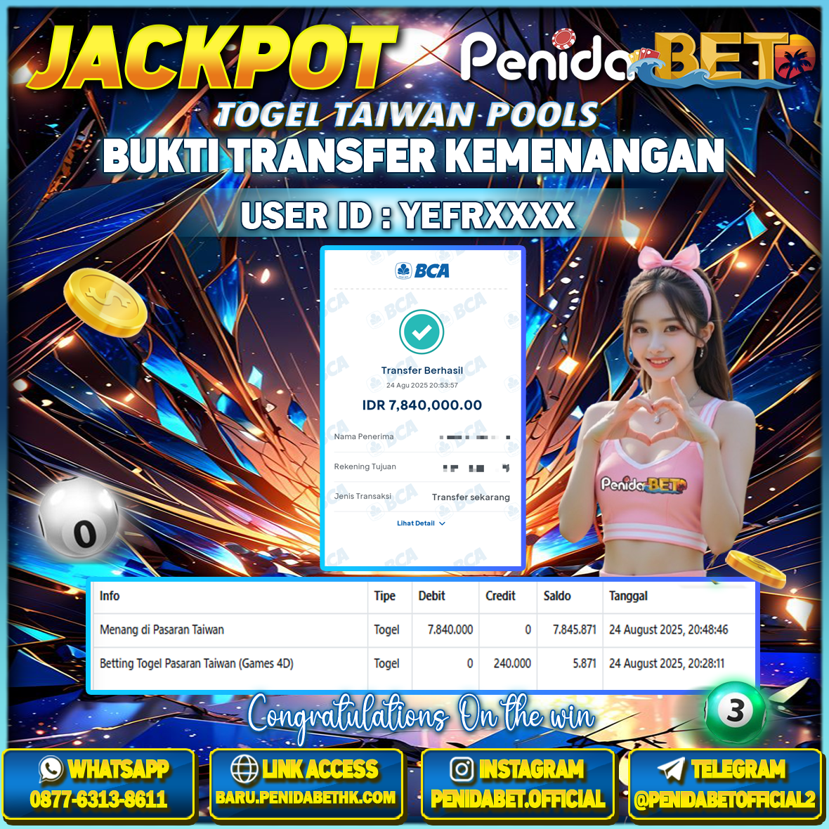 Penidabet : Situs Togel Dan Toto Slot Terpercaya Di Indonesia