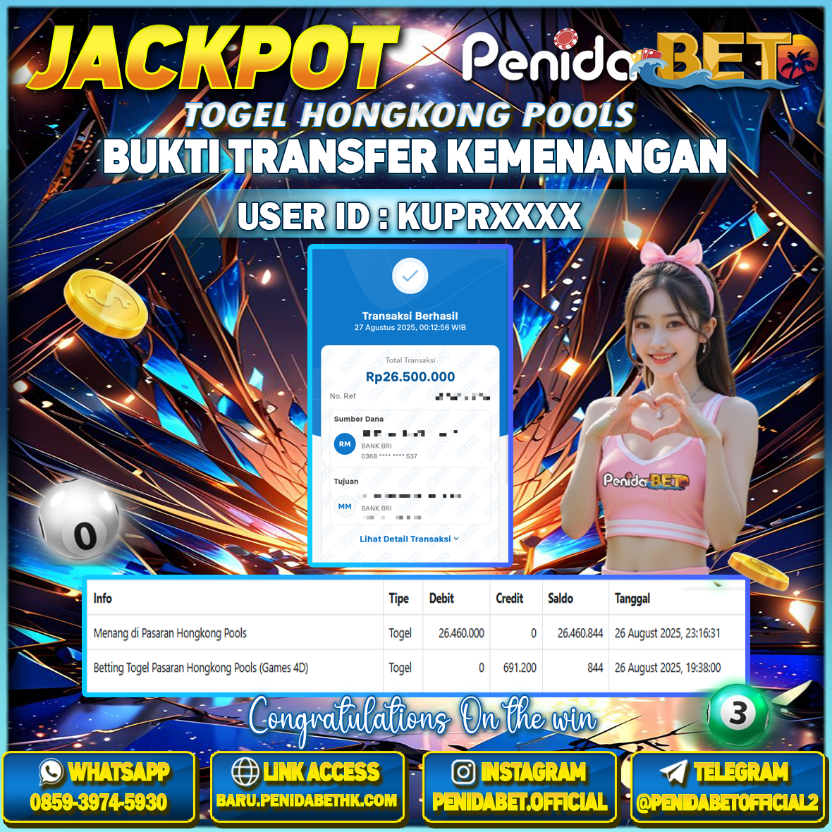 Penidabet : Situs Togel Dan Toto Slot Terpercaya Di Indonesia