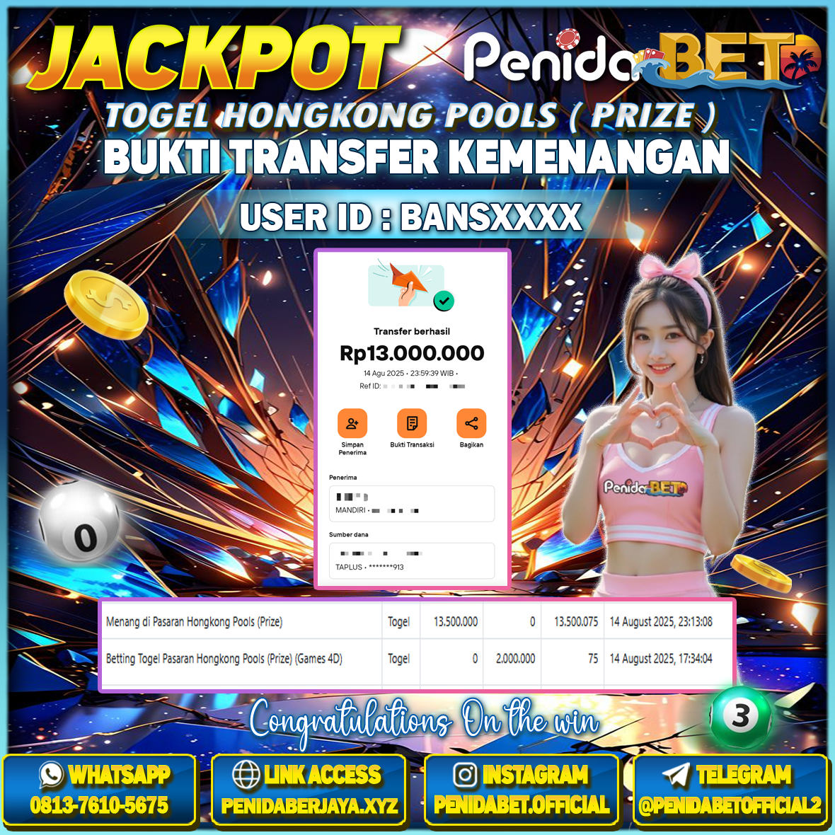 Penidabet : Situs Togel Dan Toto Slot Terpercaya Di Indonesia