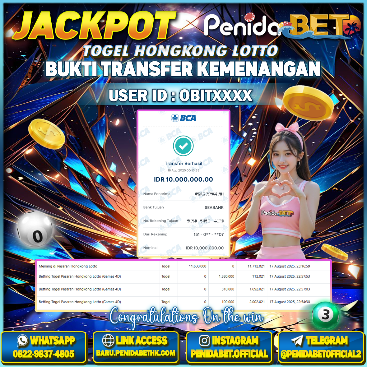 Penidabet : Situs Togel Dan Toto Slot Terpercaya Di Indonesia