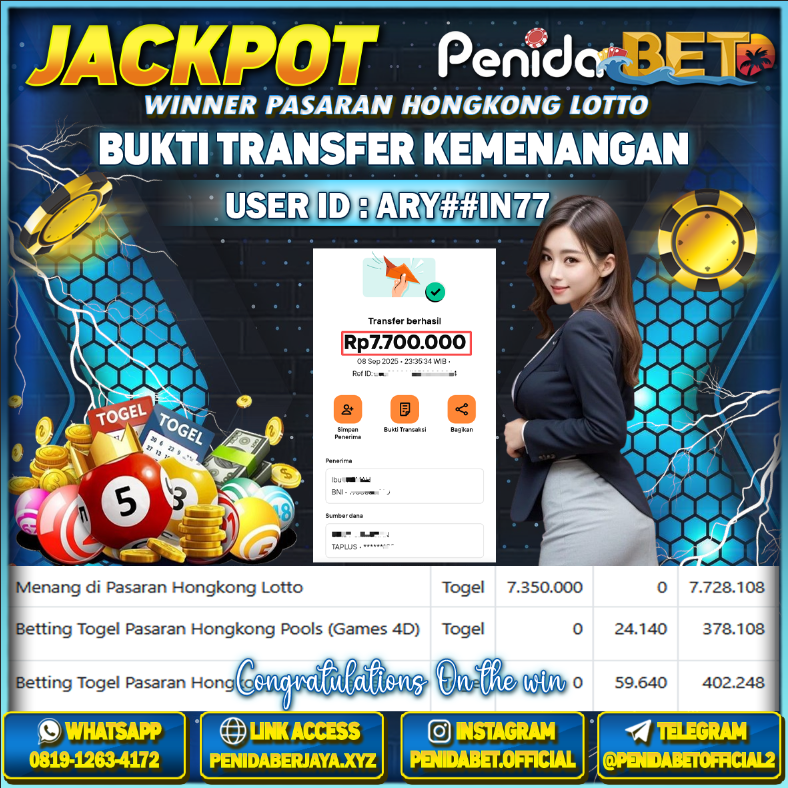Penidabet : Situs Togel Dan Toto Slot Terpercaya Di Indonesia