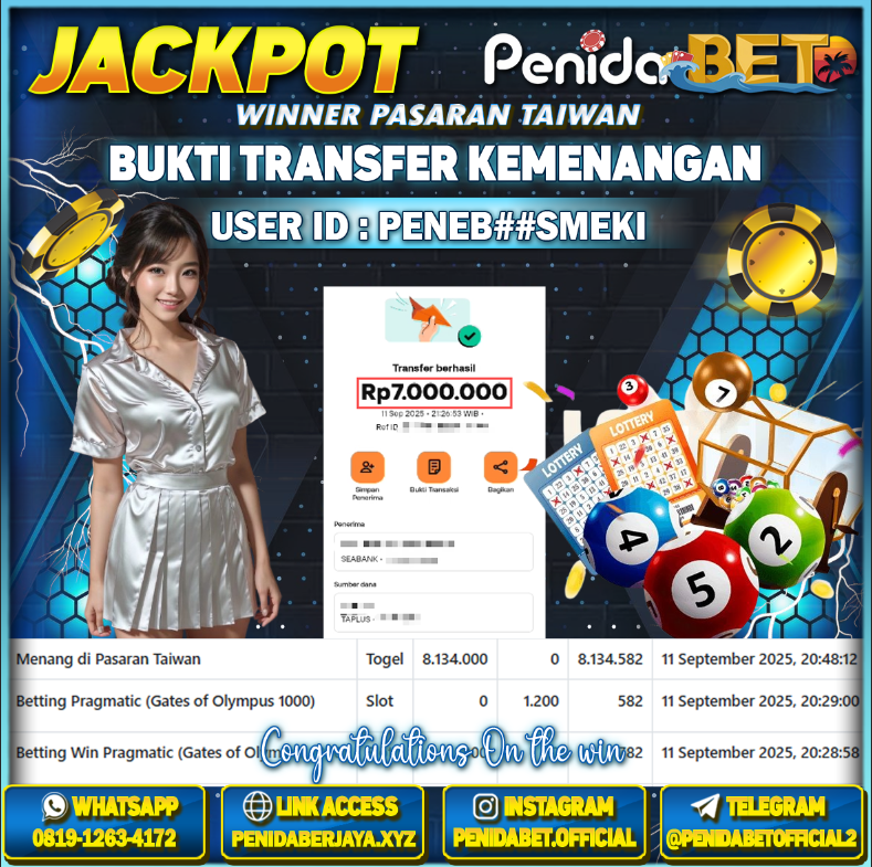 Penidabet : Situs Togel Dan Toto Slot Terpercaya Di Indonesia
