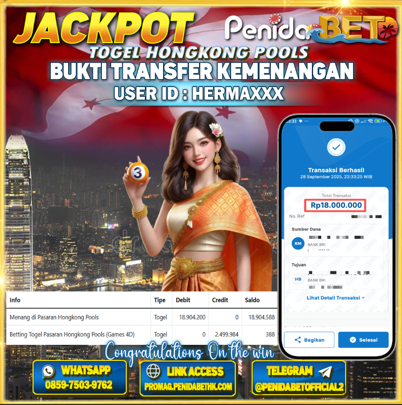 Penidabet : Situs Togel Dan Toto Slot Terpercaya Di Indonesia