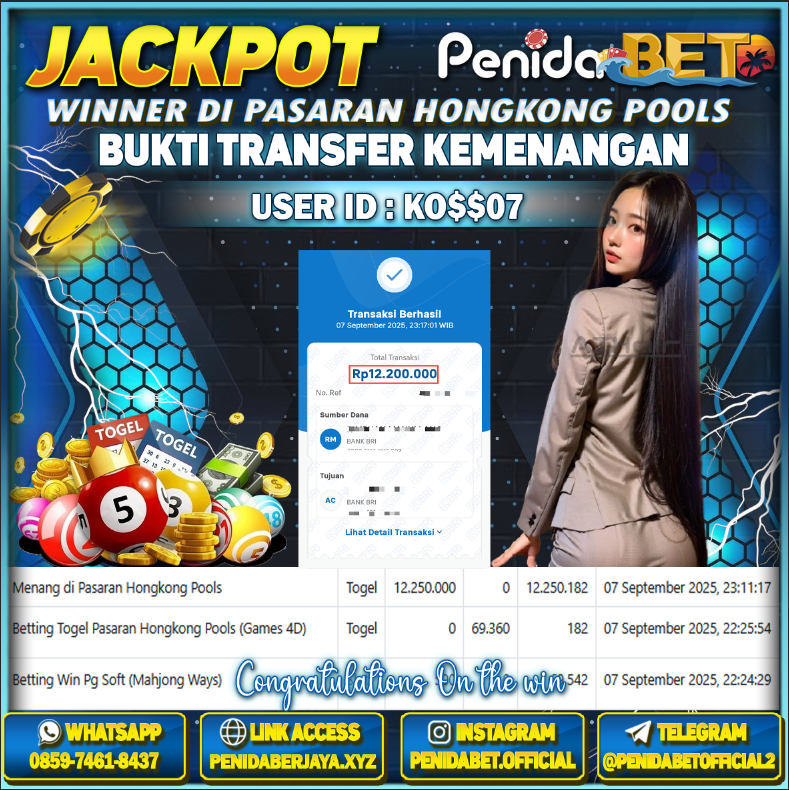 Penidabet : Situs Togel Dan Toto Slot Terpercaya Di Indonesia