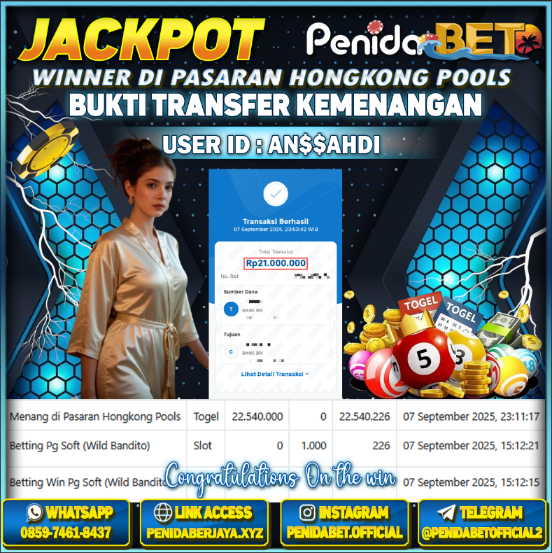 Penidabet : Situs Togel Dan Toto Slot Terpercaya Di Indonesia