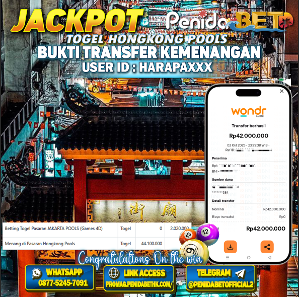 Penidabet : Situs Togel Dan Toto Slot Terpercaya Di Indonesia