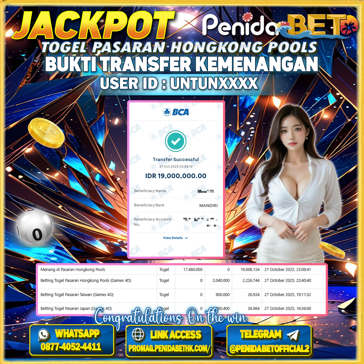 Penidabet : Situs Togel Dan Toto Slot Terpercaya Di Indonesia