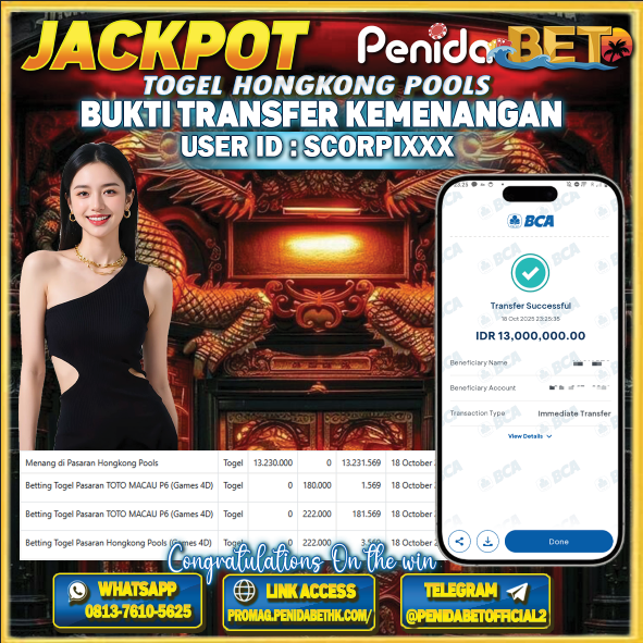 Penidabet : Situs Togel Dan Toto Slot Terpercaya Di Indonesia