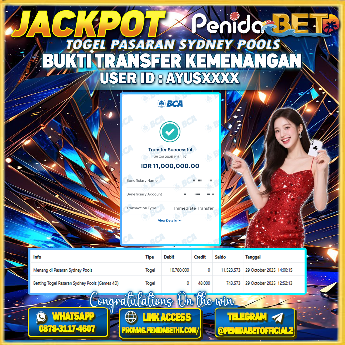 Penidabet : Situs Togel Dan Toto Slot Terpercaya Di Indonesia