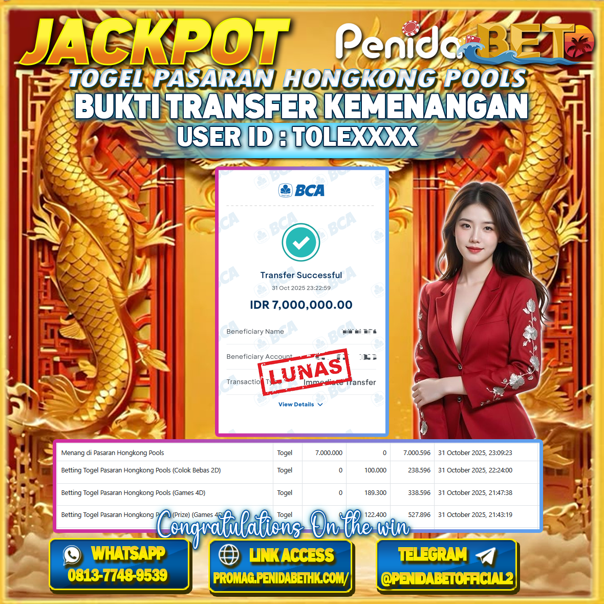 Penidabet : Situs Togel Dan Toto Slot Terpercaya Di Indonesia