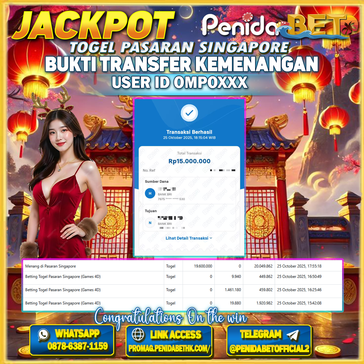 Penidabet : Situs Togel Dan Toto Slot Terpercaya Di Indonesia