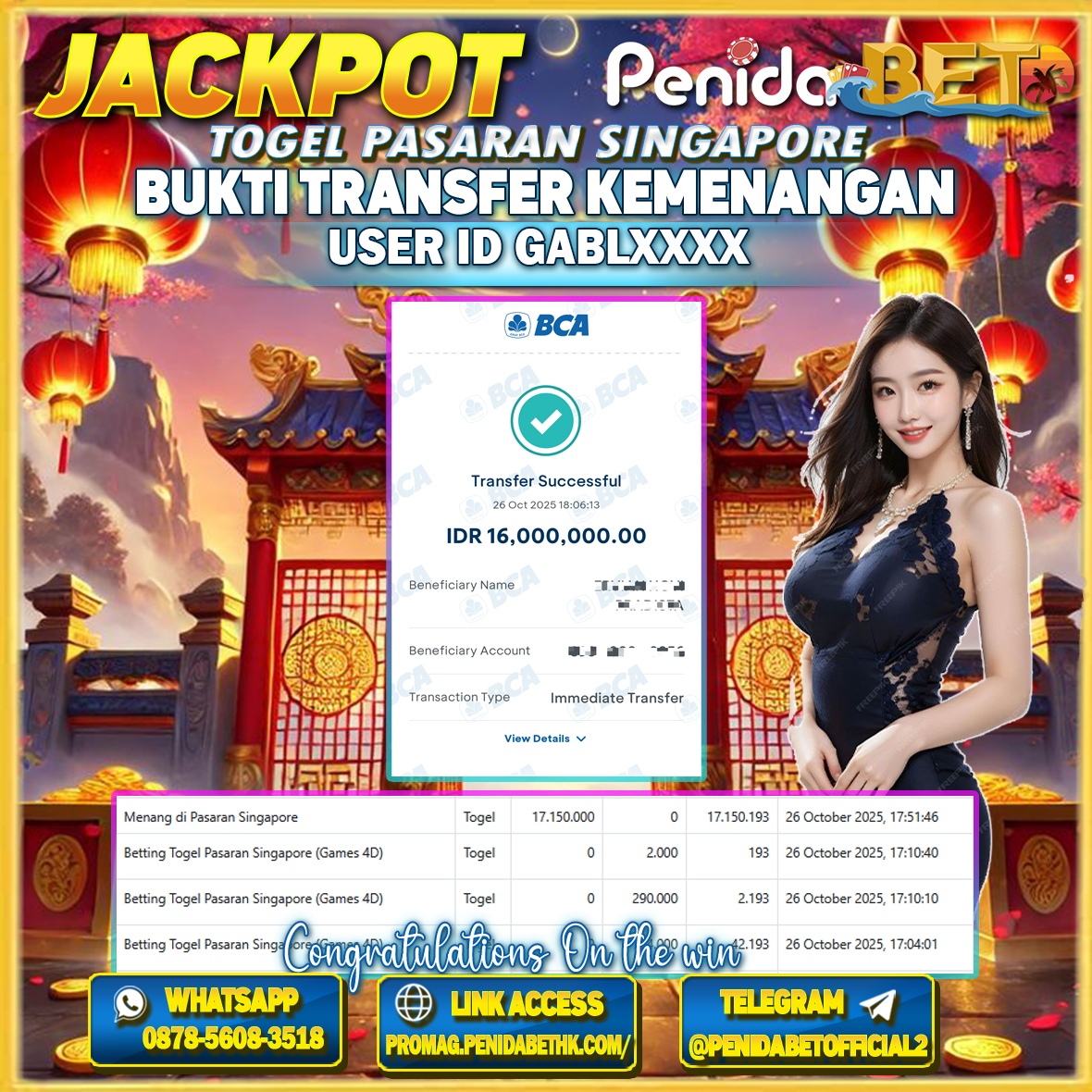 Penidabet : Situs Togel Dan Toto Slot Terpercaya Di Indonesia