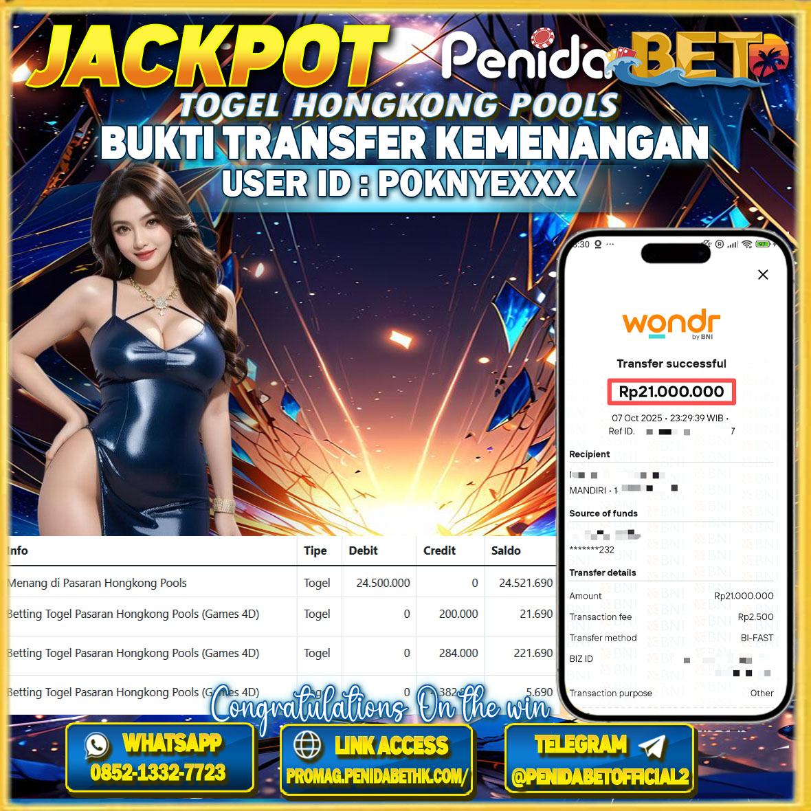 Penidabet : Situs Togel Dan Toto Slot Terpercaya Di Indonesia