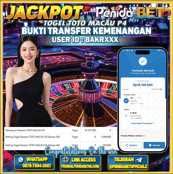 Penidabet : Situs Togel Dan Toto Slot Terpercaya Di Indonesia