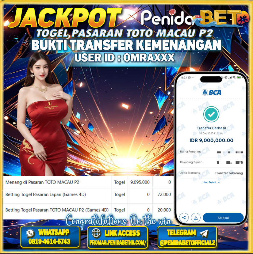 Penidabet : Situs Togel Dan Toto Slot Terpercaya Di Indonesia