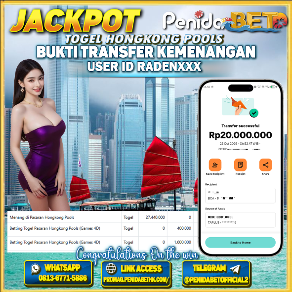 Penidabet : Situs Togel Dan Toto Slot Terpercaya Di Indonesia
