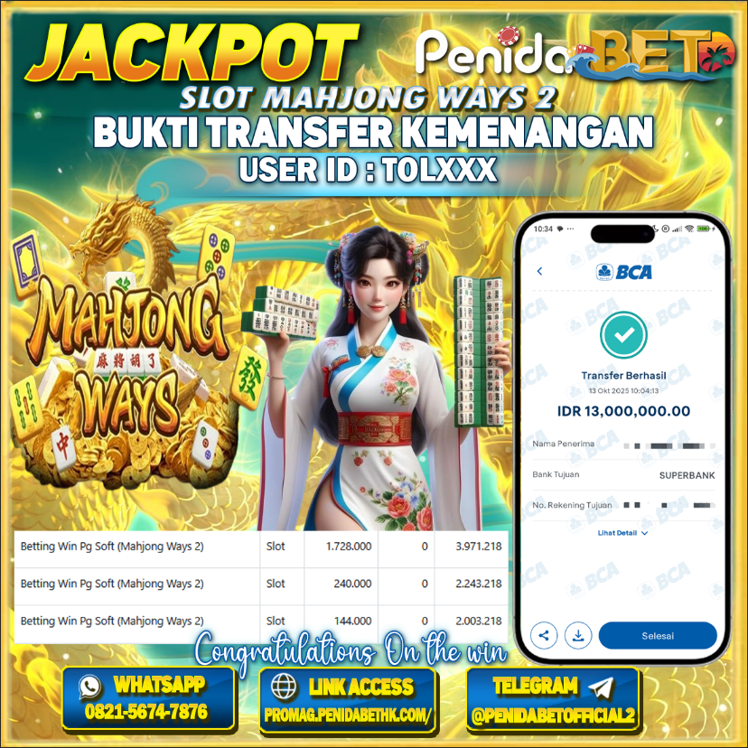 Penidabet : Situs Togel Dan Toto Slot Terpercaya Di Indonesia