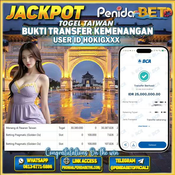 Penidabet : Situs Togel Dan Toto Slot Terpercaya Di Indonesia