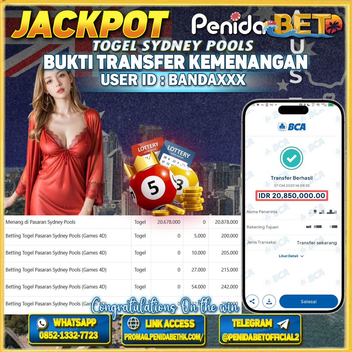 Penidabet : Situs Togel Dan Toto Slot Terpercaya Di Indonesia