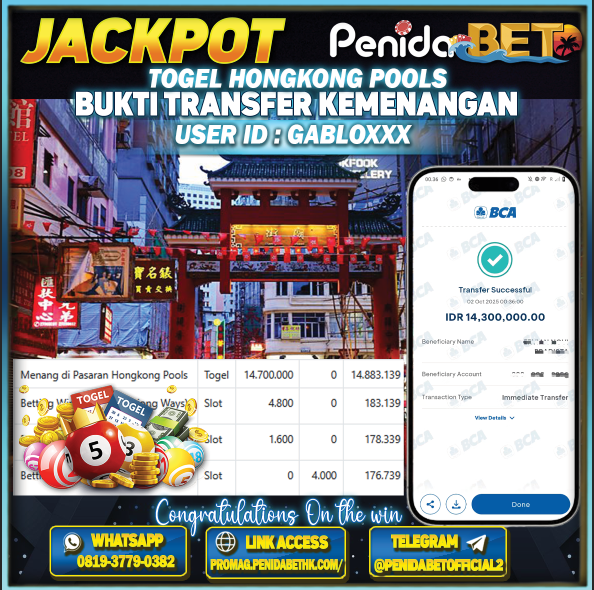 Penidabet : Situs Togel Dan Toto Slot Terpercaya Di Indonesia
