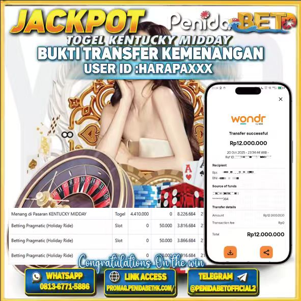 Penidabet : Situs Togel Dan Toto Slot Terpercaya Di Indonesia